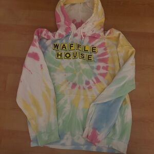 Tie-Dye Waffle House Hoodie